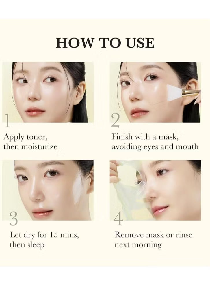 Medicube Kojic Acid Turmeric Overnight Wrapping Peel Off Mask