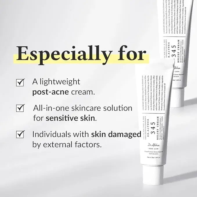 Dr Althea 345 Cream ✨ Calm Redness Reveal Glowing Skin