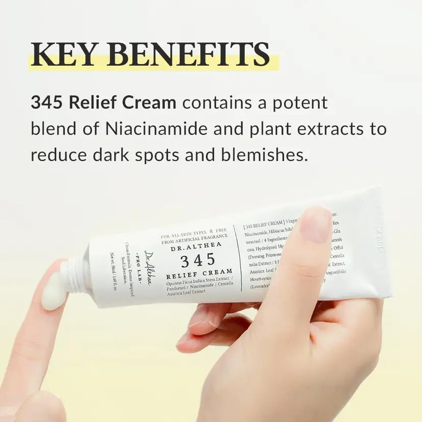 Dr Althea 345 Cream ✨ Calm Redness Reveal Glowing Skin