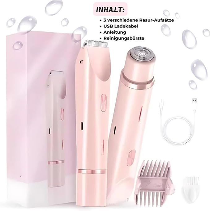 2 in 1 Dual Head Shaver Women