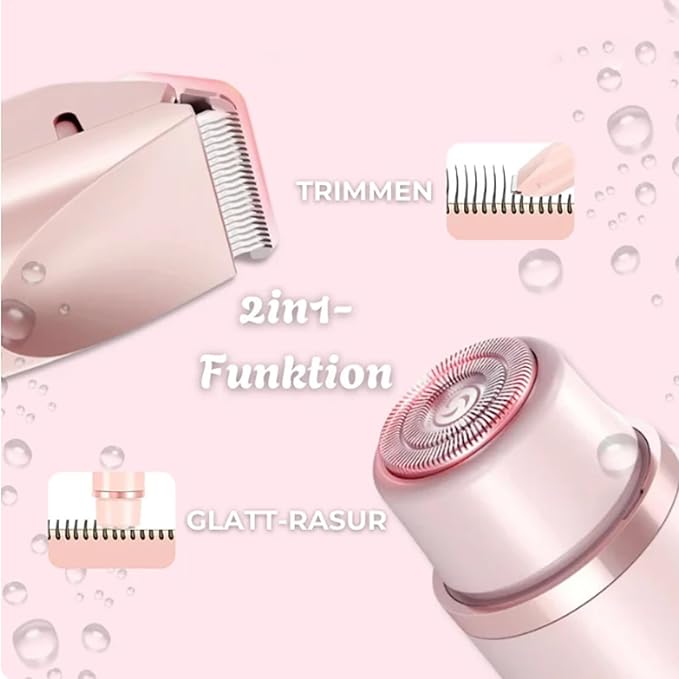 2 in 1 Dual Head Shaver Women
