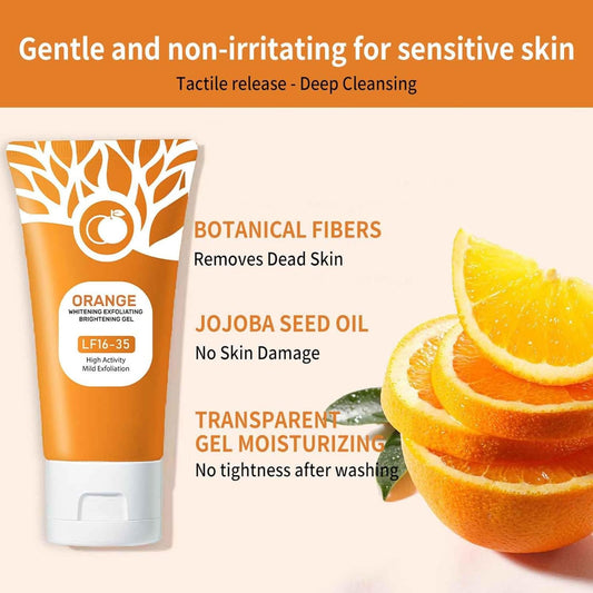 Flat 50% Off Orange Exfoliating Gel for Face & Body