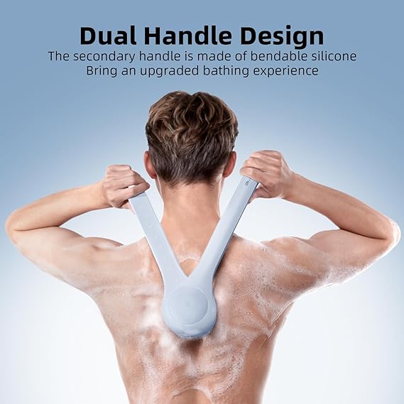 Electric Body Brush for Back and Shower Scrubber