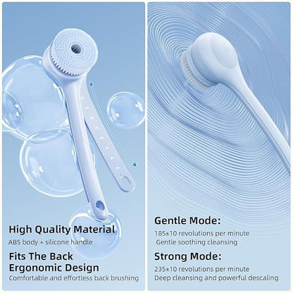 Electric Body Brush for Back and Shower Scrubber