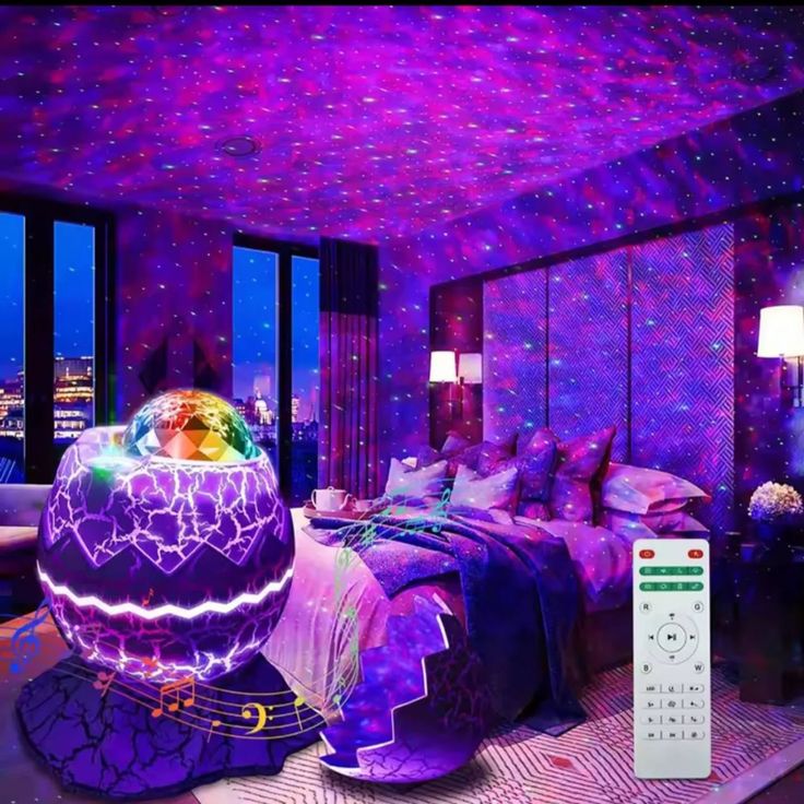 Dinosaur Egg Projector – Night Light for Kids Room