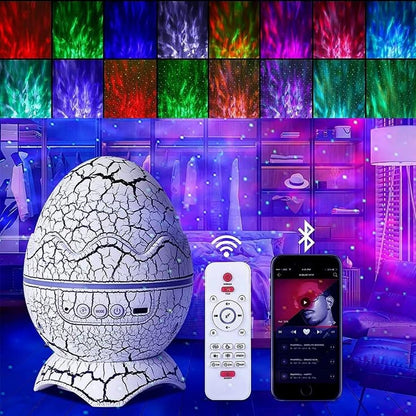 Dinosaur Egg Projector – Night Light for Kids Room