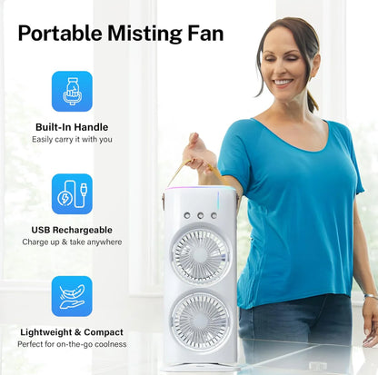 Double Ended Spray Fan