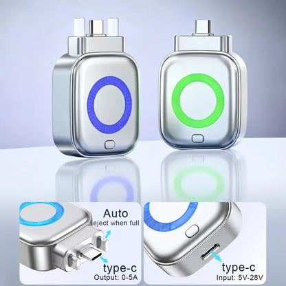 ⚡ USB-C Auto Eject Charging Adapter – Fast, Safe & Hassle-Free Charging